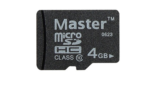 microSD / TF memory card on a white background