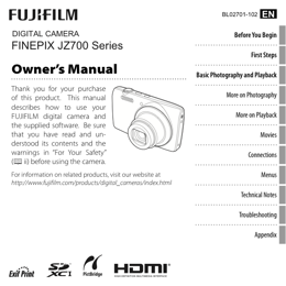 Fujifilm FinePix JZ700 product image