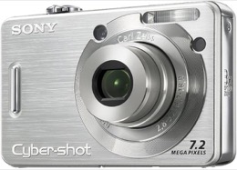 Sony Cyber-shot DSC-W55 product photo